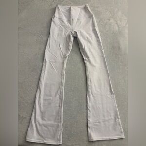 Alo White Flare Leggings